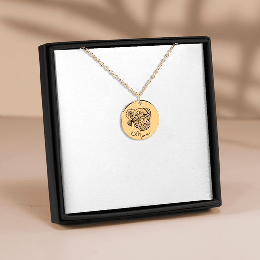 Custom Pet Photo Necklace