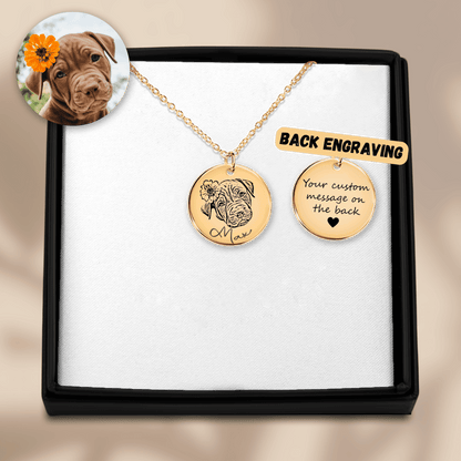 Custom Pet Photo Necklace