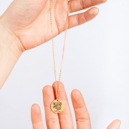 Custom Pet Photo Necklace