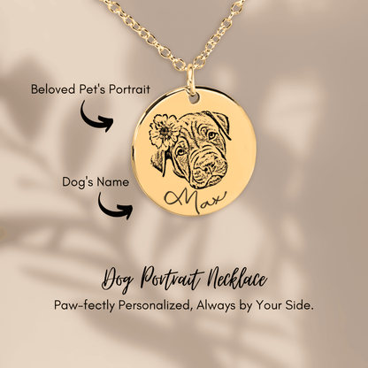 Custom Pet Photo Necklace