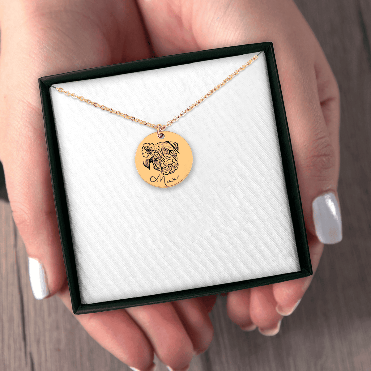 Custom Pet Photo Necklace